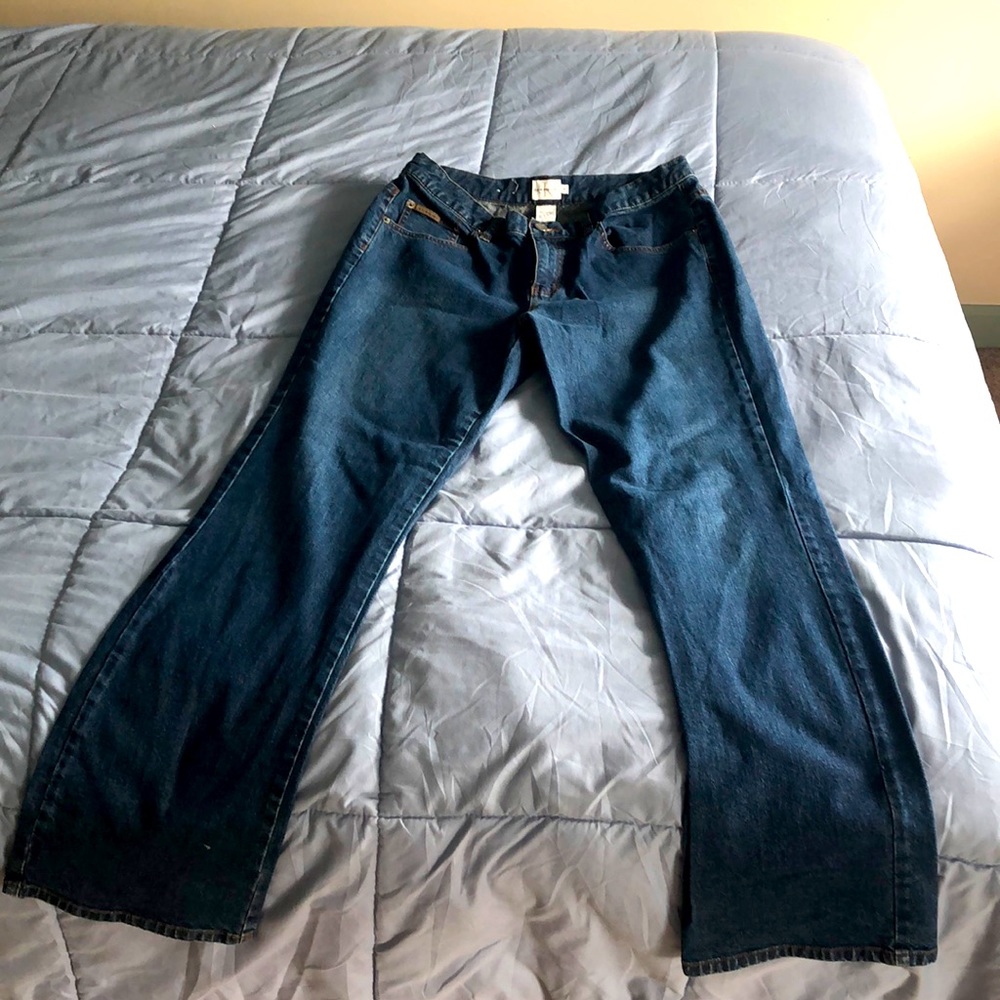 Calvin Klein boot cut jeans